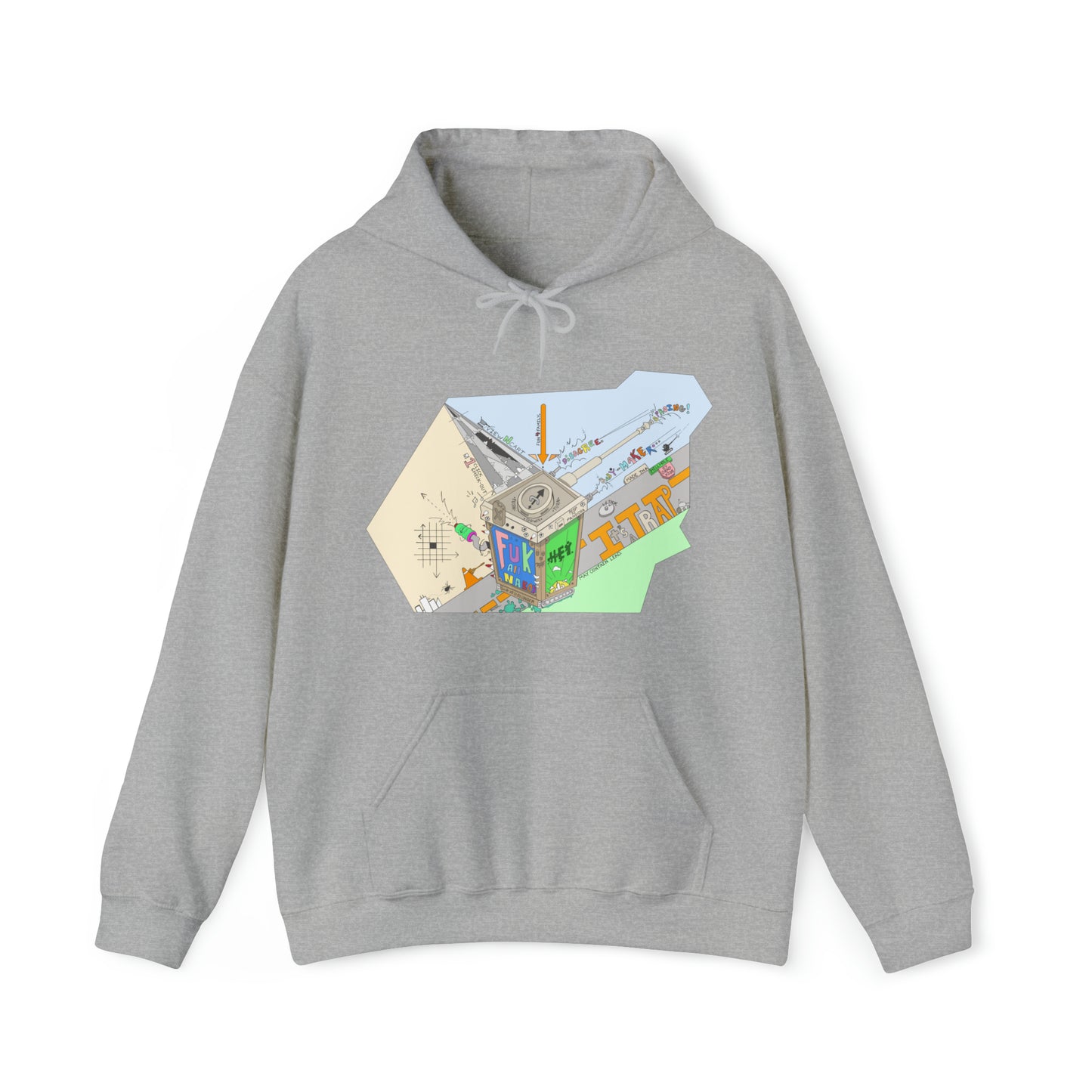 "Baby-Maker" by Sietch Ramshackle Unisex Heavy Blend™ Hooded Sweatshirt