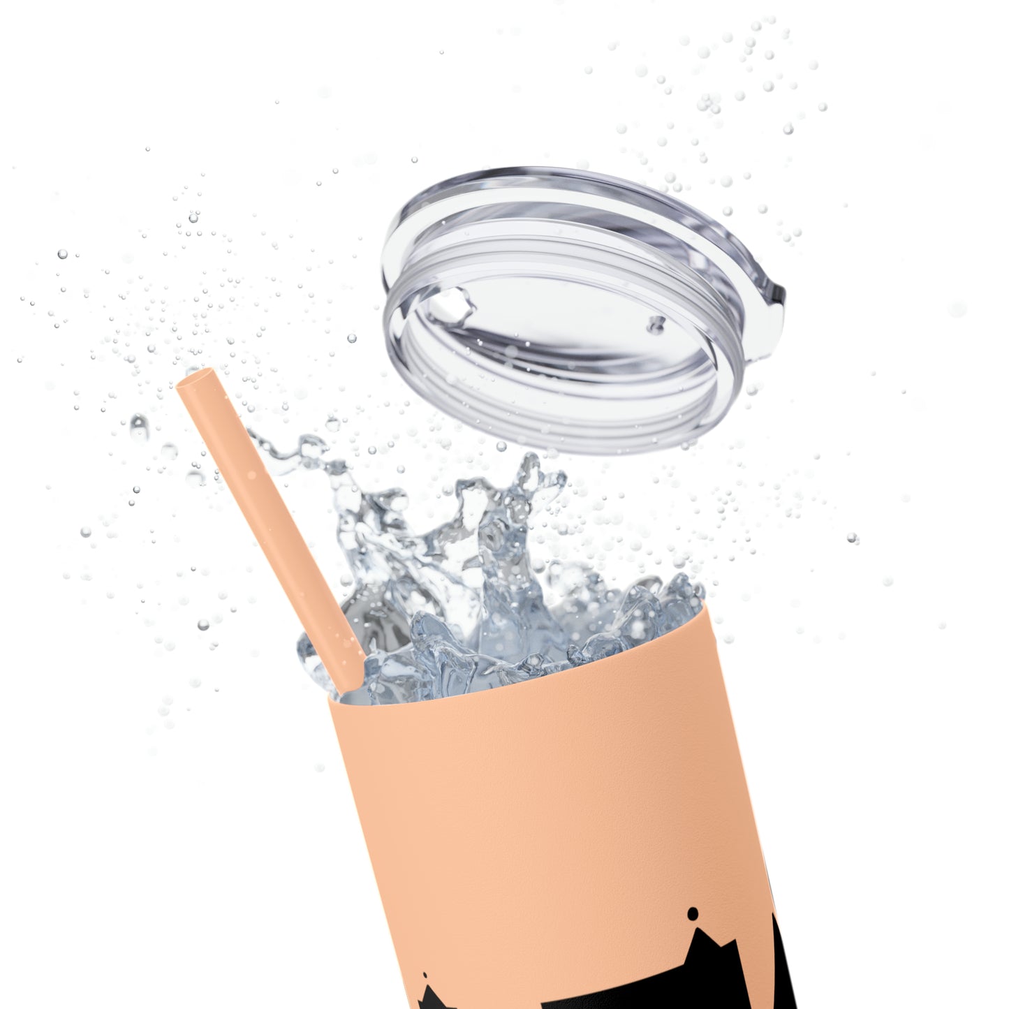 Skinny Tumbler with Straw, 20oz