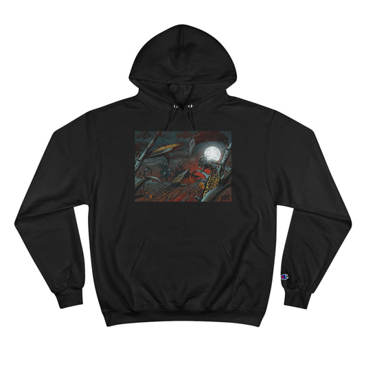 "Hey-Husk" Champion Hoodie