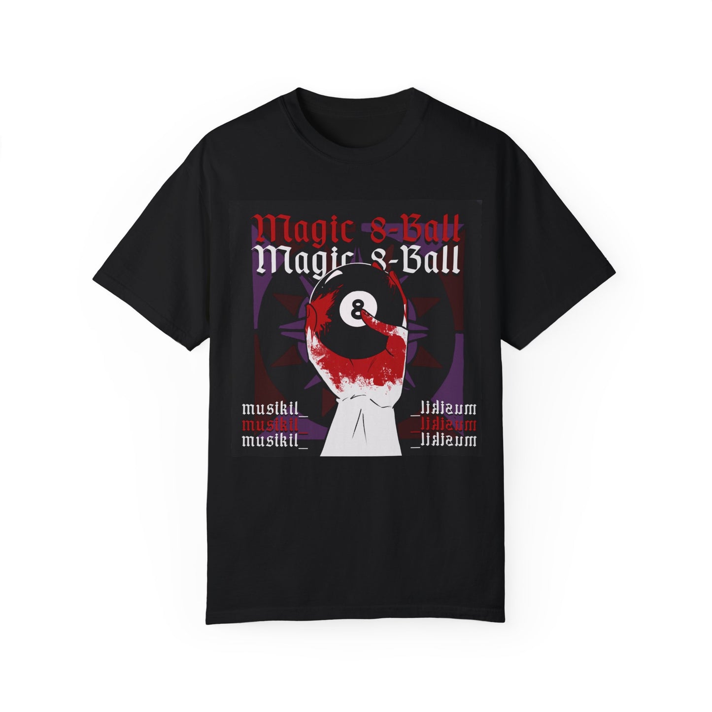 "MAGIC 8-BALL" Unisex Garment-Dyed T-shirt