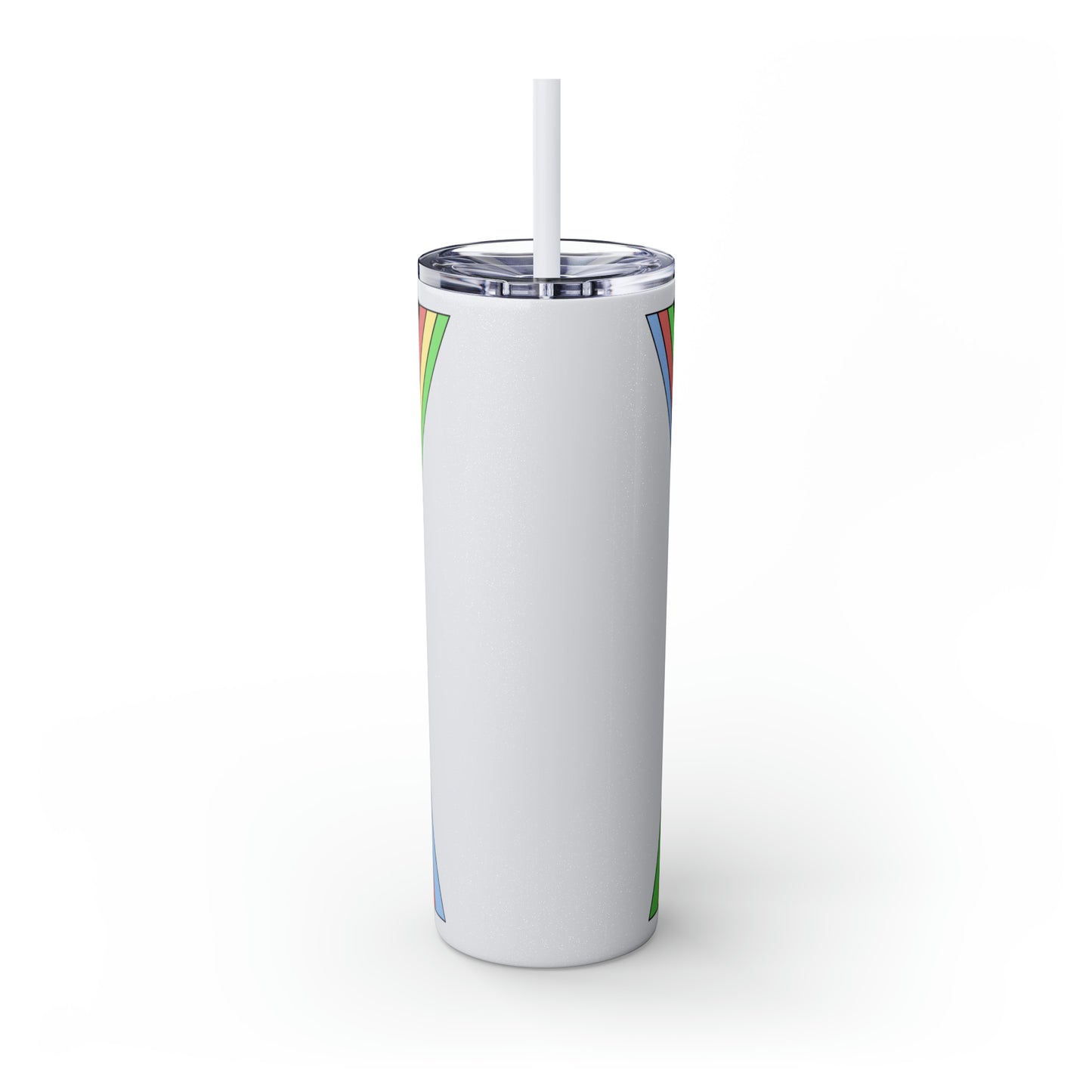 Skinny Tumbler with Straw, 20oz