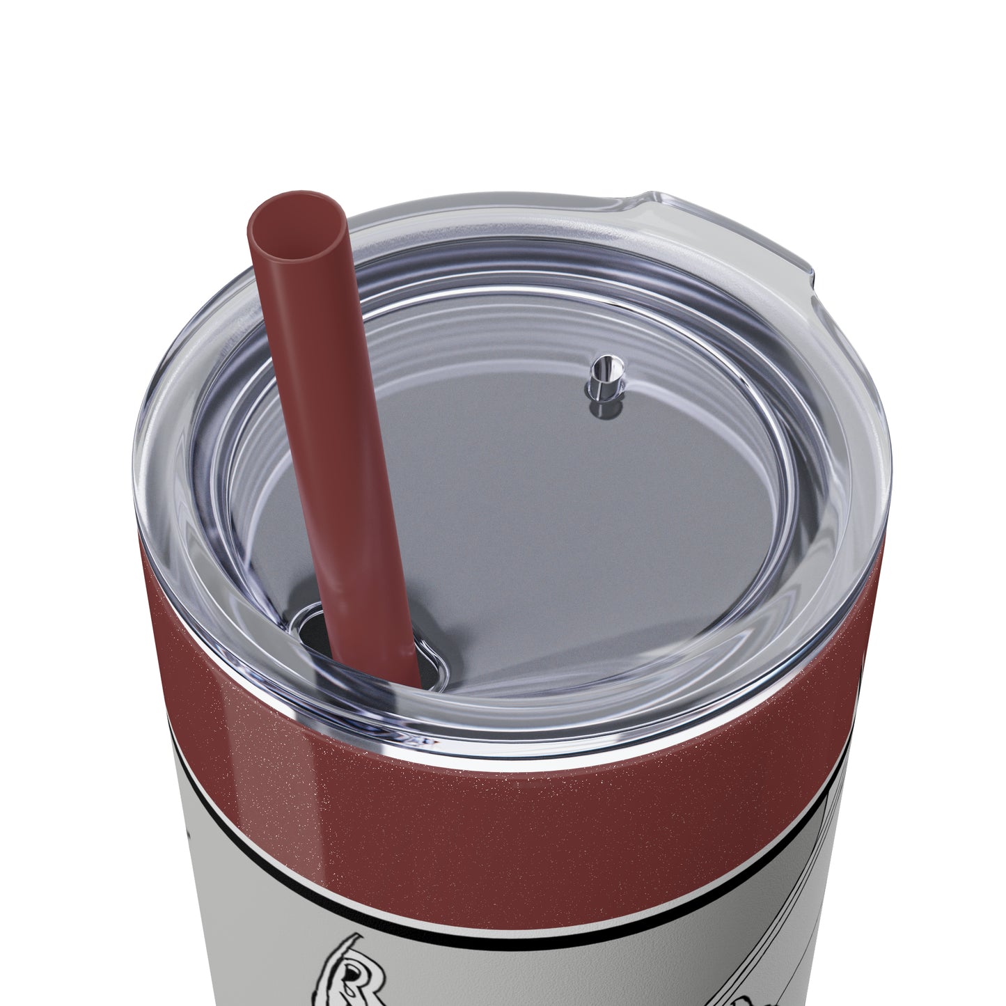 Skinny Tumbler with Straw, 20oz