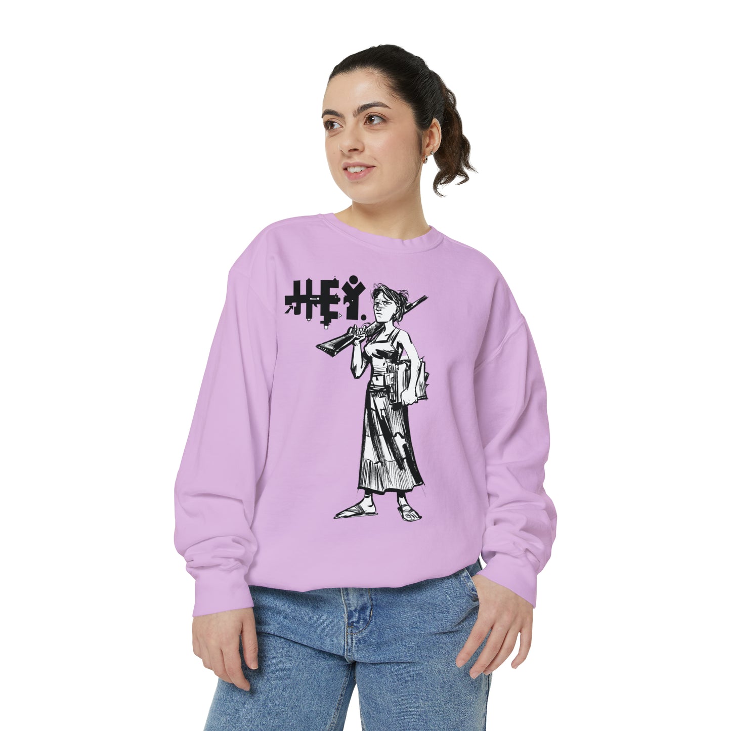 "Molly U-Hauly" Unisex Garment-Dyed Sweatshirt