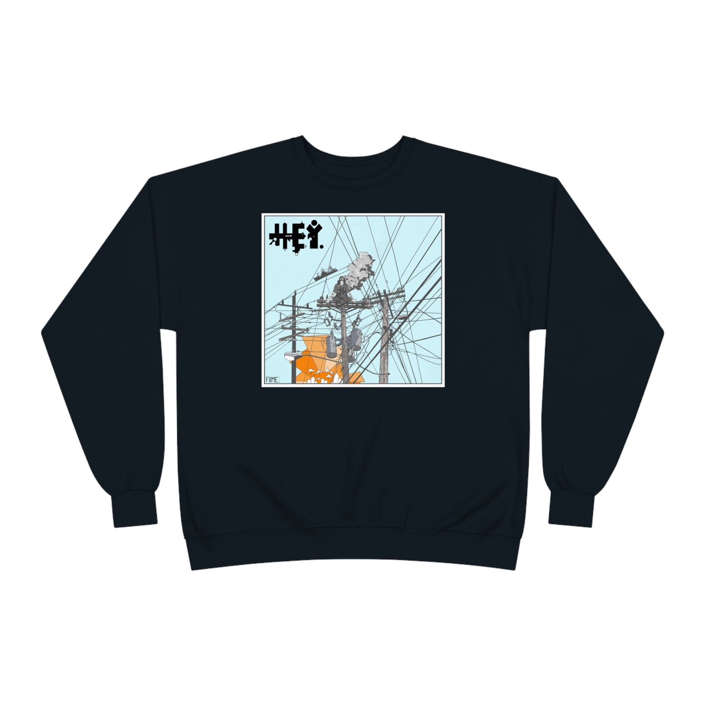 "Self-Immo" by Sietch Ramshackle Unisex EcoSmart® Crewneck Sweatshirt