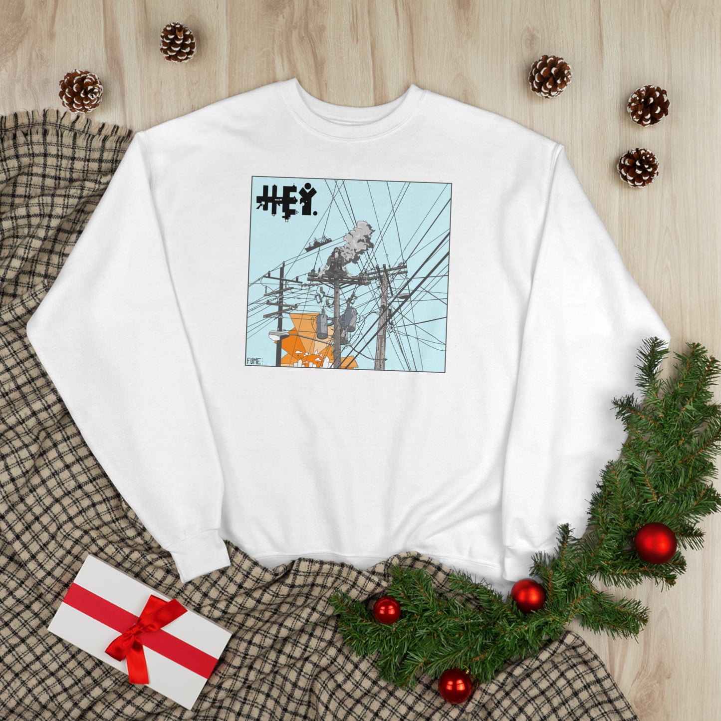"Self-Immo" by Sietch Ramshackle Unisex EcoSmart® Crewneck Sweatshirt
