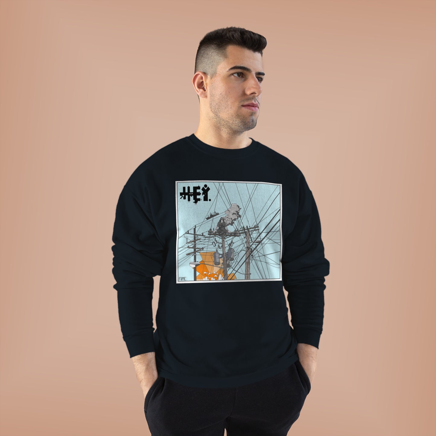 "Self-Immo" by Sietch Ramshackle Unisex EcoSmart® Crewneck Sweatshirt
