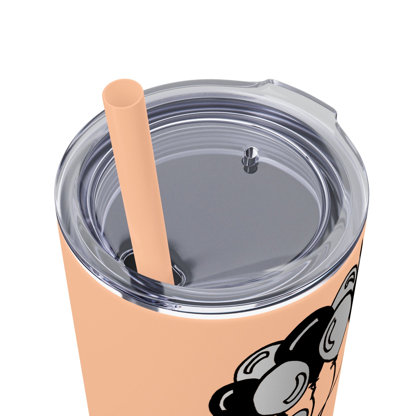 Skinny Tumbler with Straw, 20oz