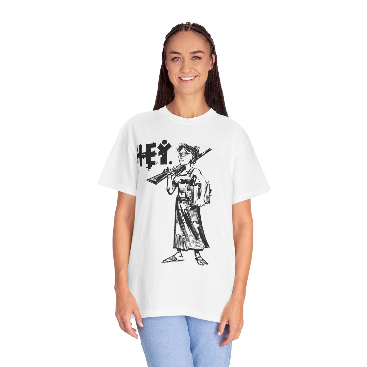 "Molly U-Hauly" Unisex Garment-Dyed T-shirt