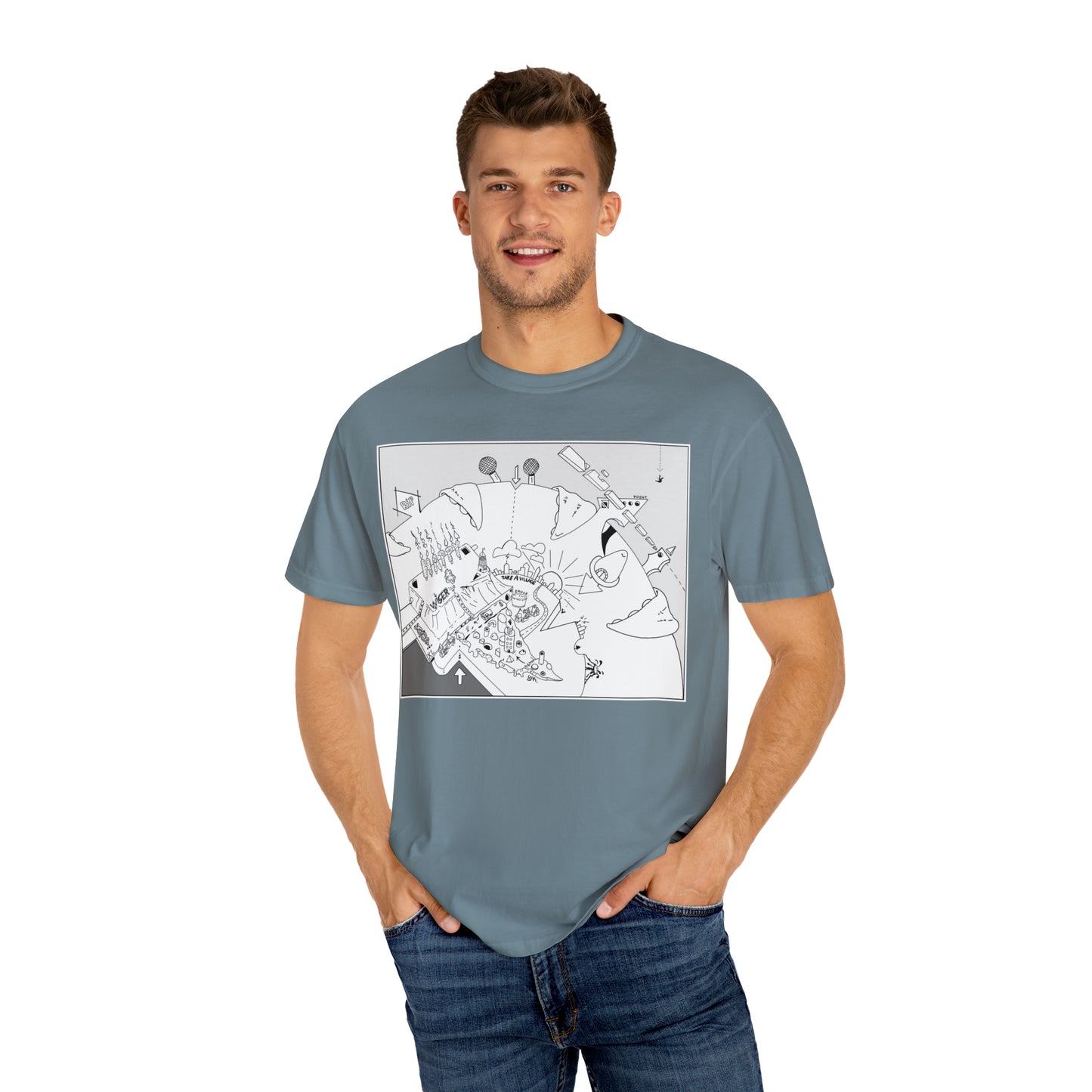 Unisex Garment-Dyed T-shirt