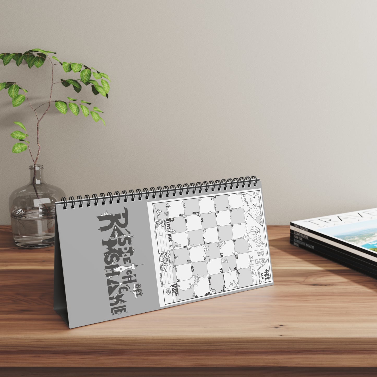 "Hey-Day" Desk Calendar by Sietch Ramshackle