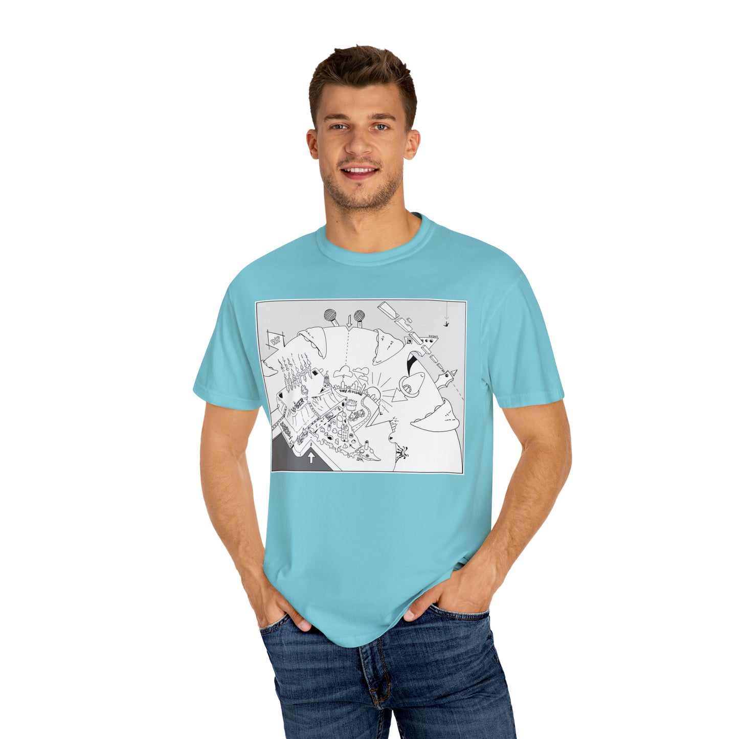 Unisex Garment-Dyed T-shirt