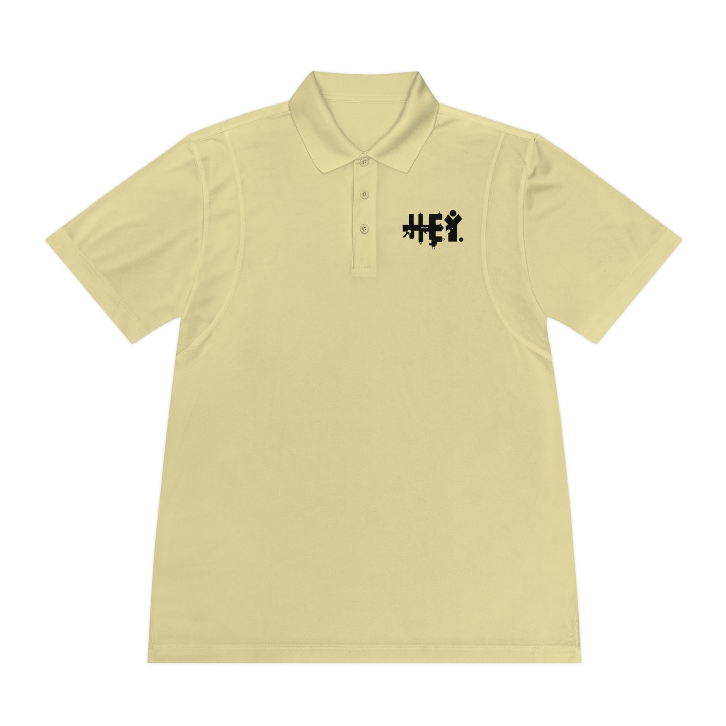 "Hey" Men's Sport Polo Shirt