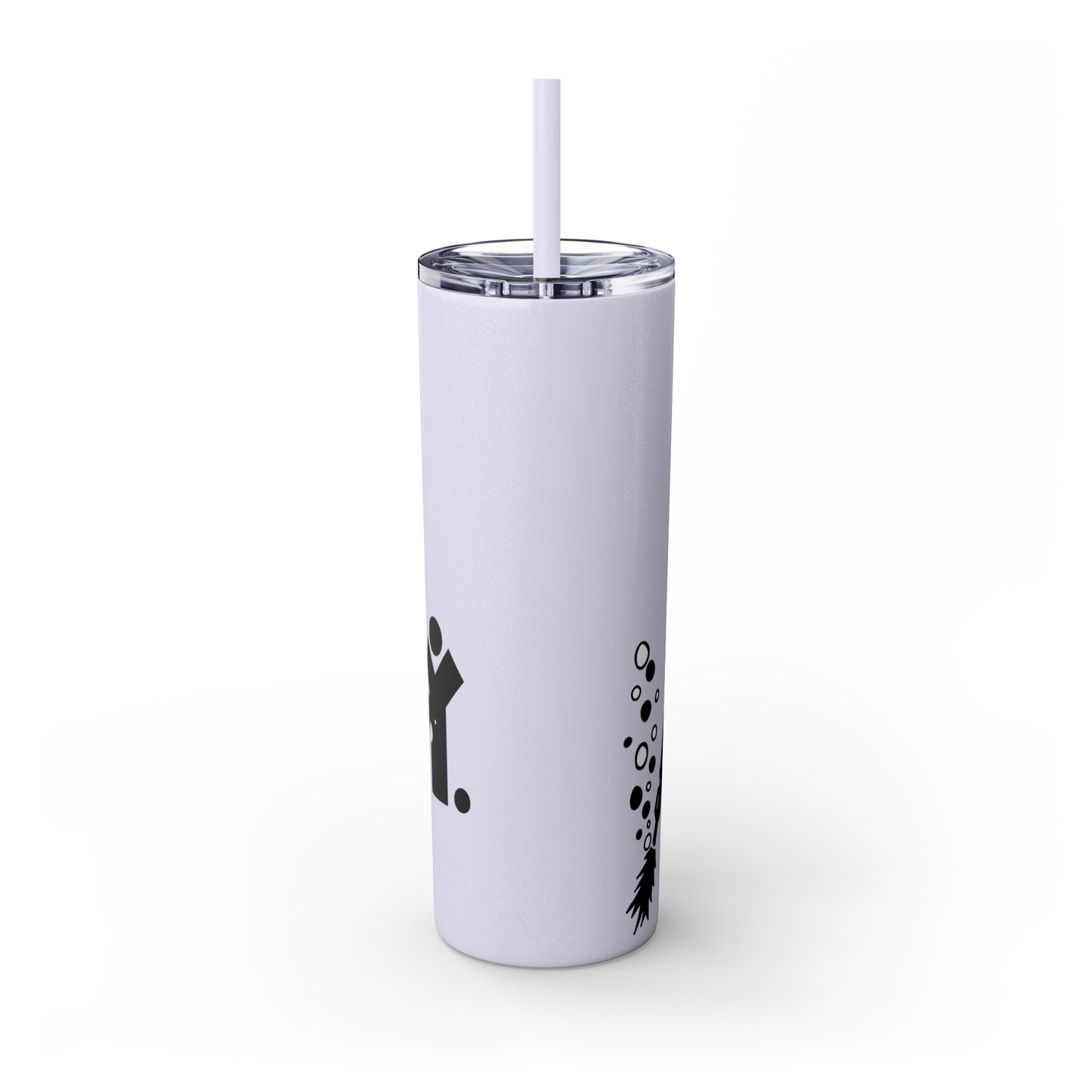 Skinny Tumbler with Straw, 20oz