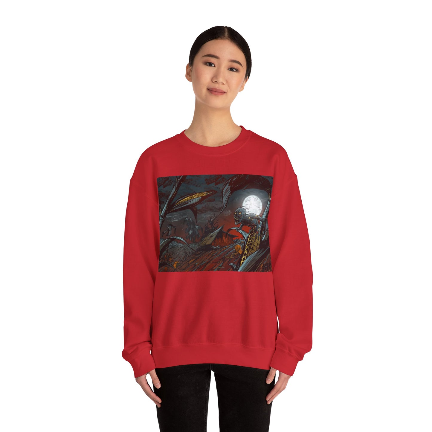 "Hey-Husk" Unisex Heavy Blend™ Crewneck Sweatshirt