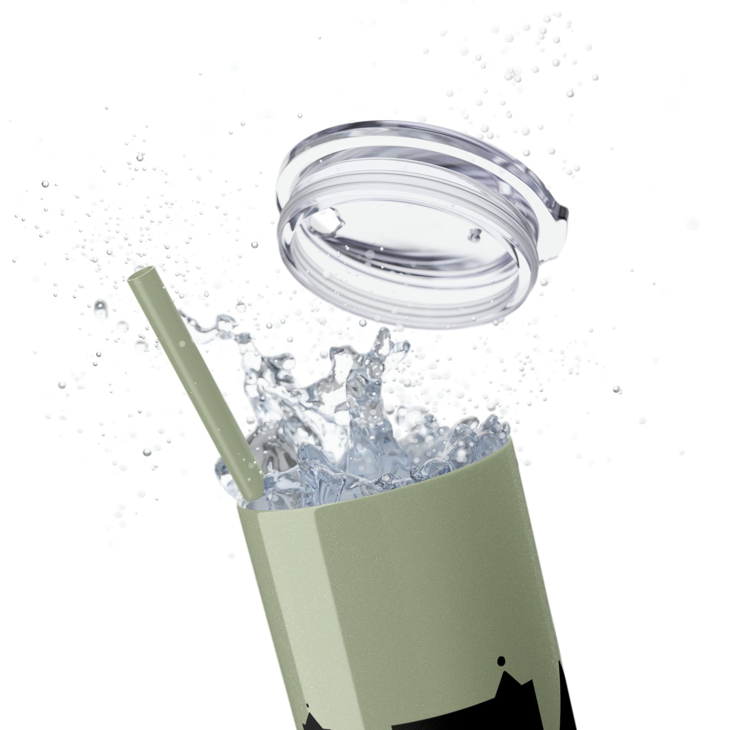 Skinny Tumbler with Straw, 20oz