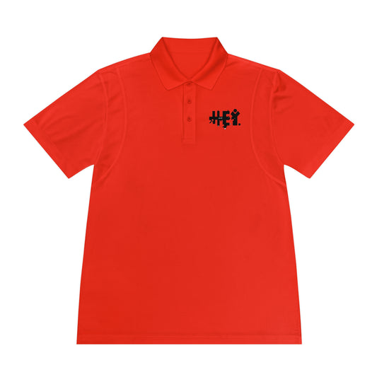 "Hey" Men's Sport Polo Shirt