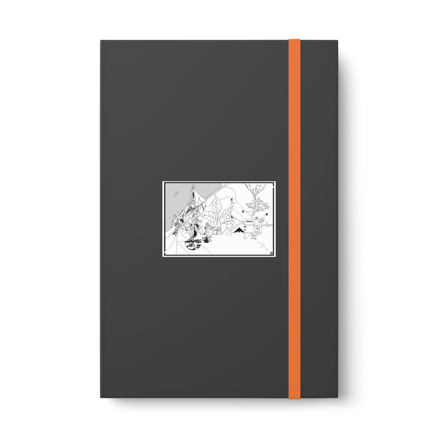 Color Contrast Notebook - Ruled