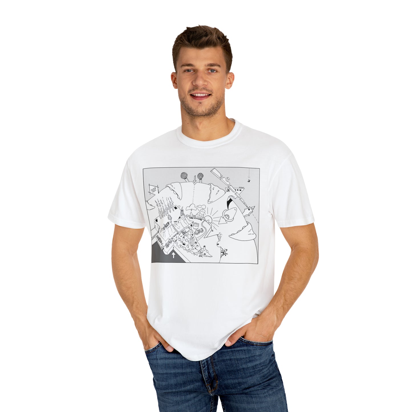 Unisex Garment-Dyed T-shirt
