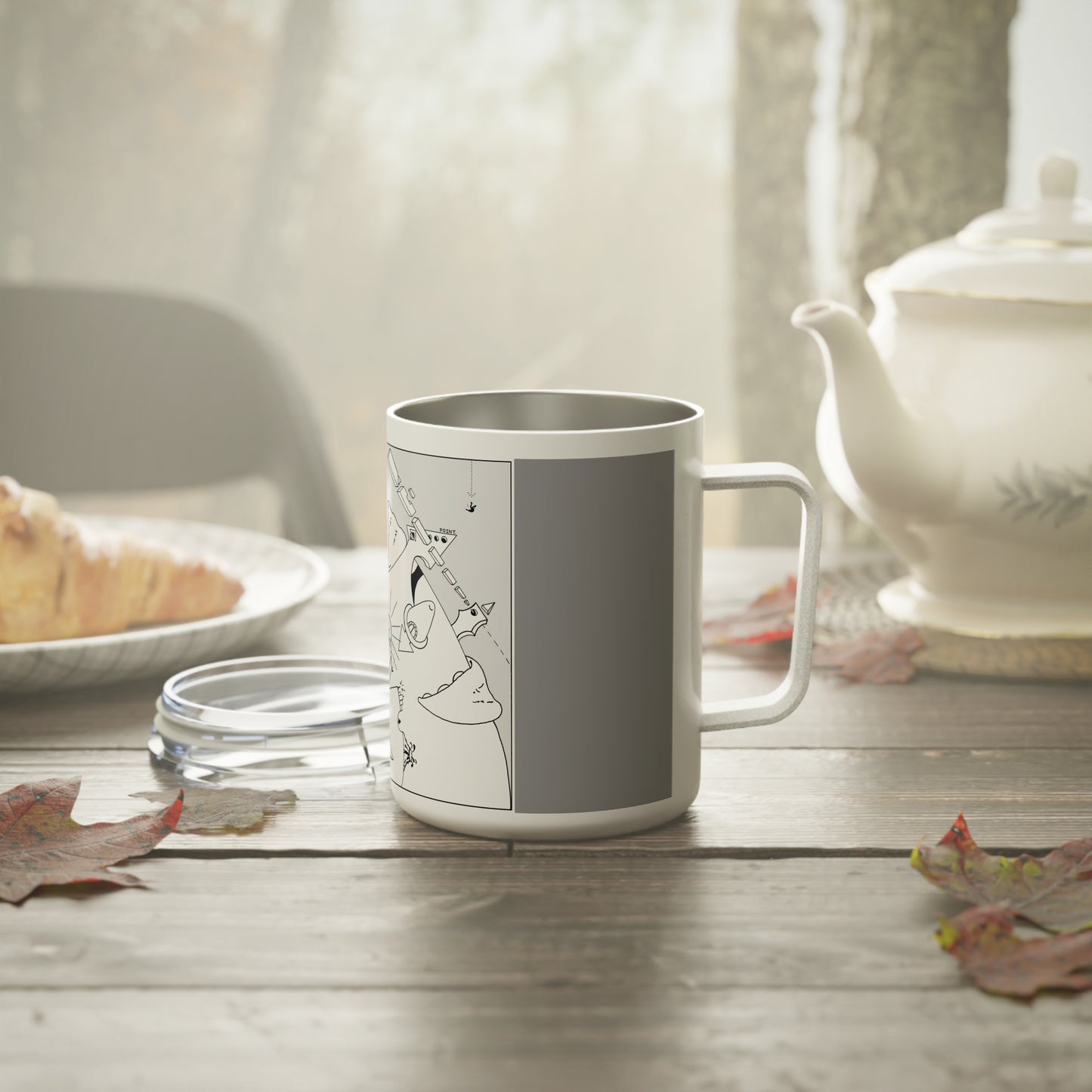 Insulated Coffee Mug, 10oz