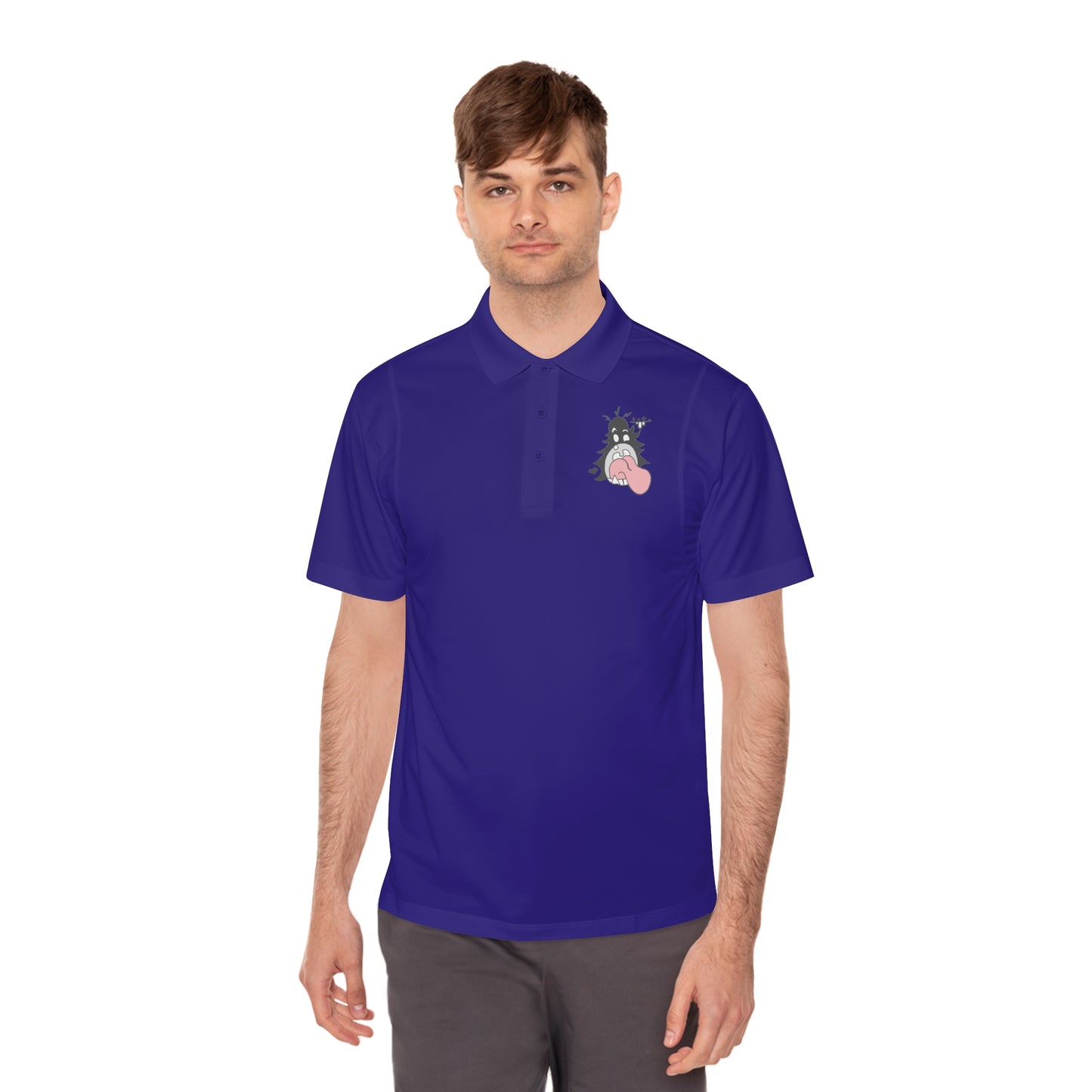 "Scrietch" Men's Sport Polo Shirt