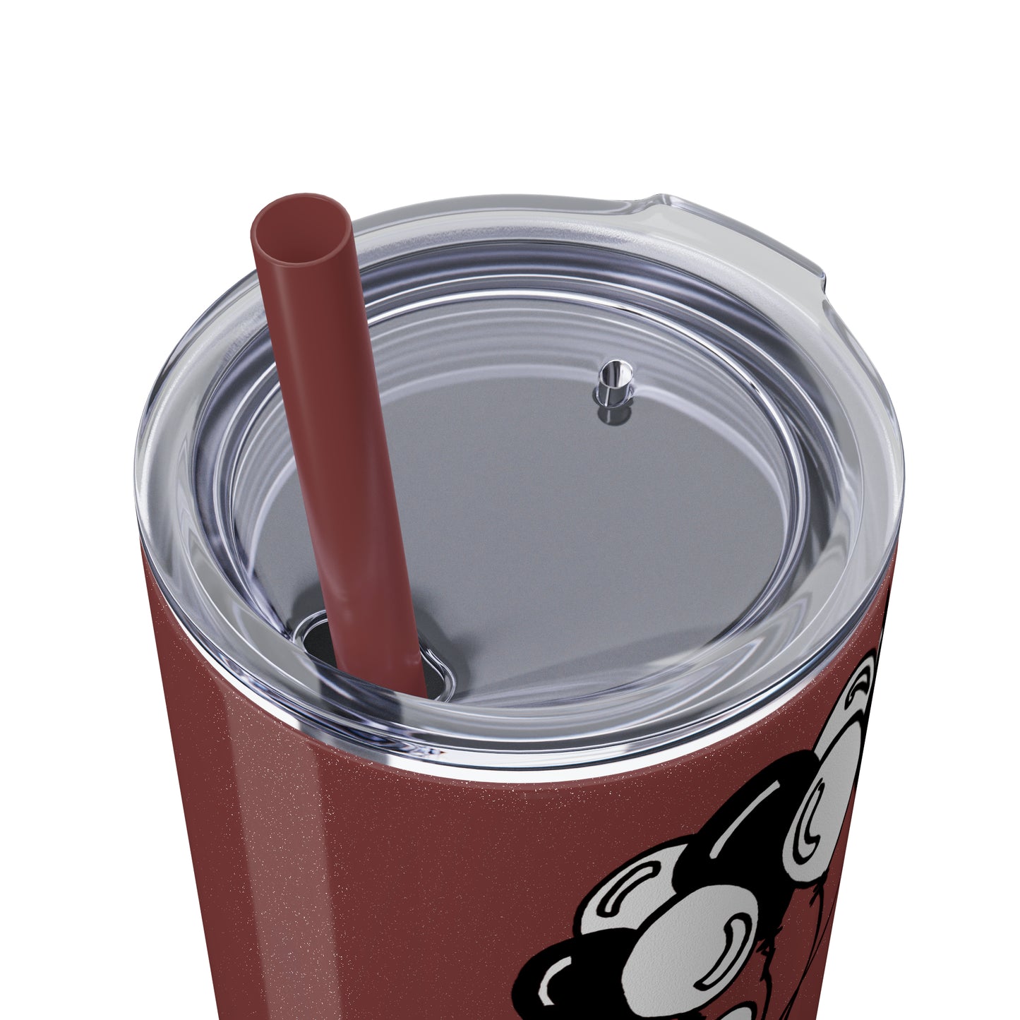 Skinny Tumbler with Straw, 20oz