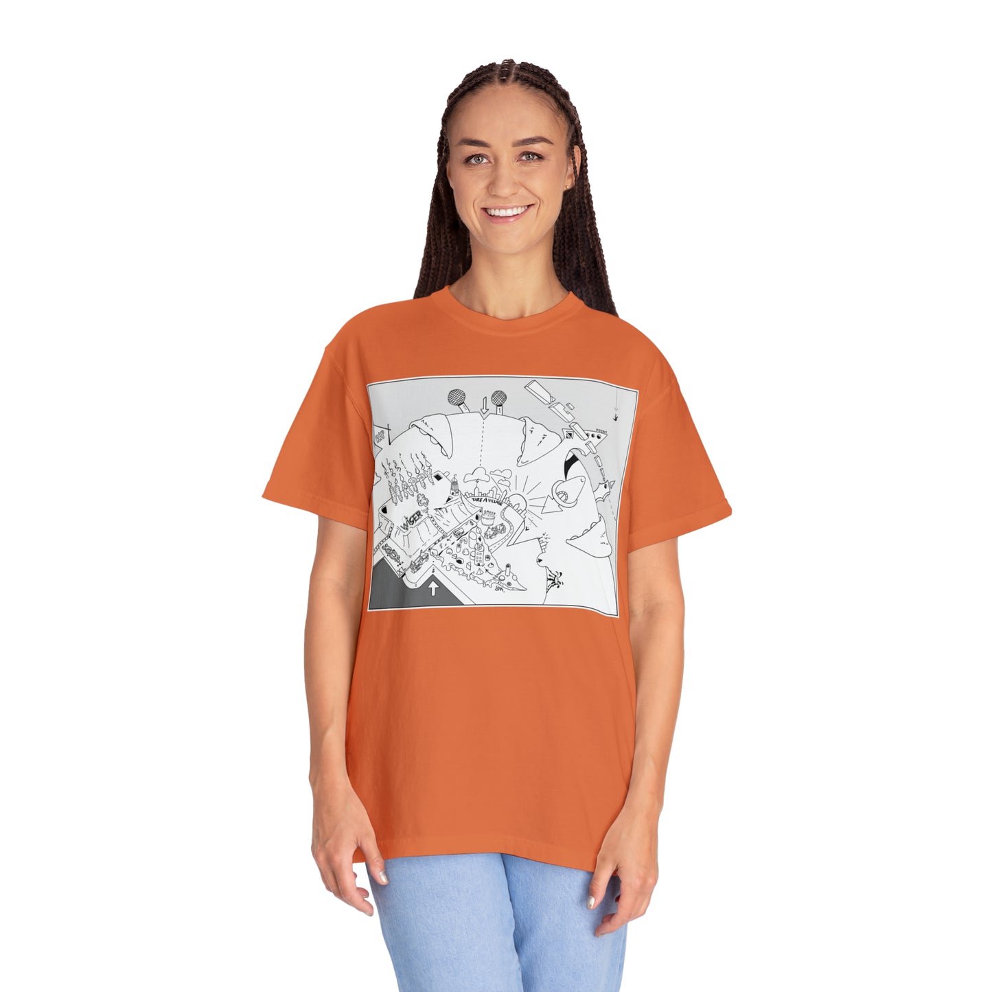 Unisex Garment-Dyed T-shirt